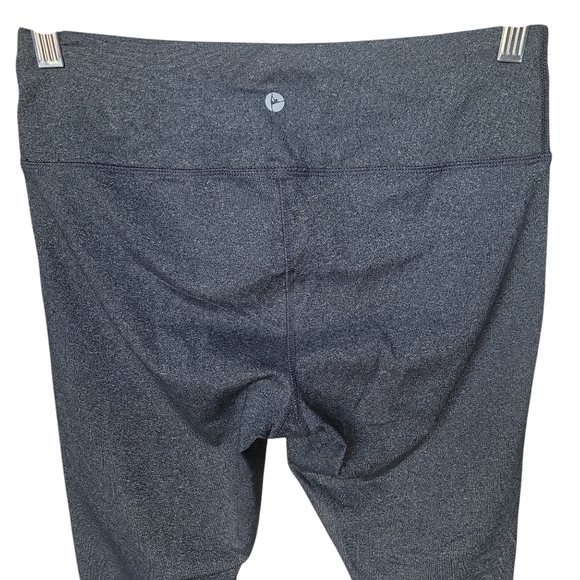 90 Degree By Reflex Women's Grey Nylon Crop Leggings Size M - Picture 6 of 8